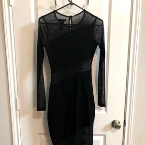 Revolve h:ours Black Dress